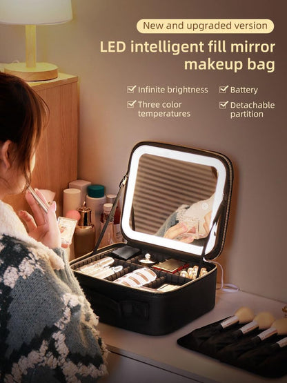 Niceland LumiCase™ – LED Travel Beauty Organizer